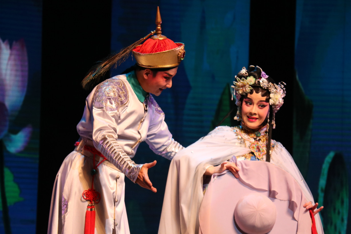 黎骏声、吴非凡《花月影》选段