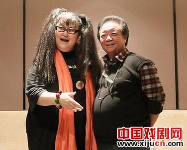 谢晶晶与汉剧学者方月仿畅谈《宇宙锋》