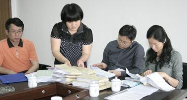 省文化文物专项资金绩效考评小组到广东汉剧院进行考评及调研