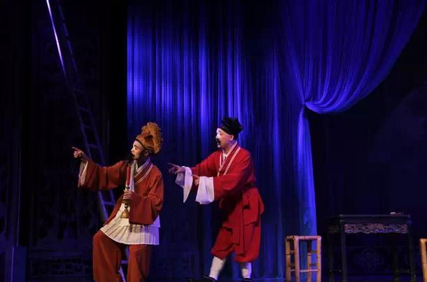 闽西汉剧经典剧目《柴房会》