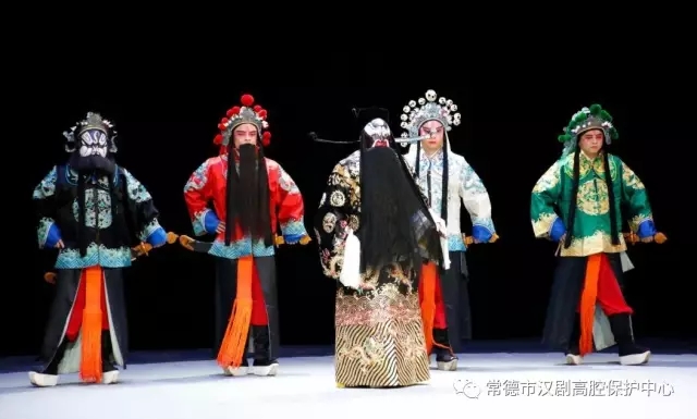 常德市汉剧高腔保护中心录制三、四张碟抢救非遗剧目