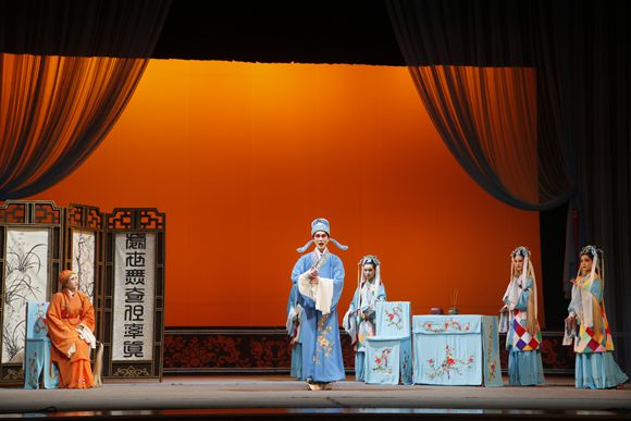 汉剧《逼侄赴科》