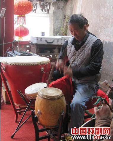 竹溪汉调二簧团来的杨老师