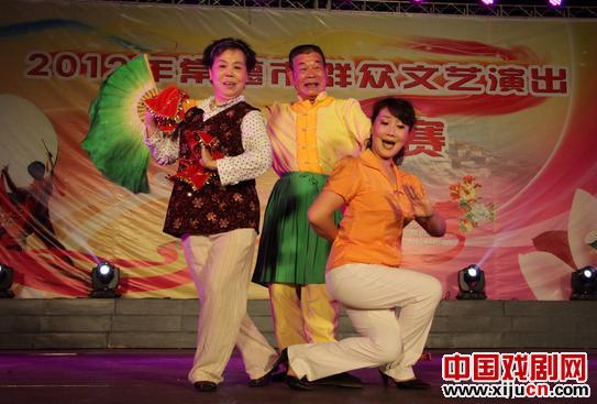 访汉剧高腔表演艺术家高建华