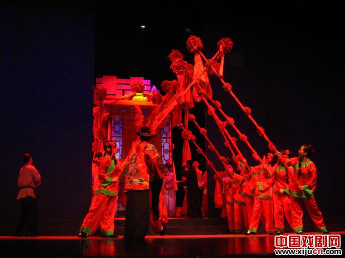 观看大剧院版秦腔现代剧《柳河湾的新娘》