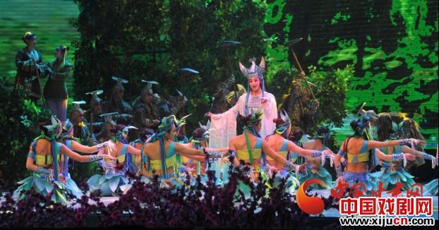 西秦腔歌舞剧《轩辕大帝》精彩演出