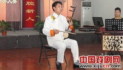 陕西省秦腔音乐演奏大赛今天开赛现场