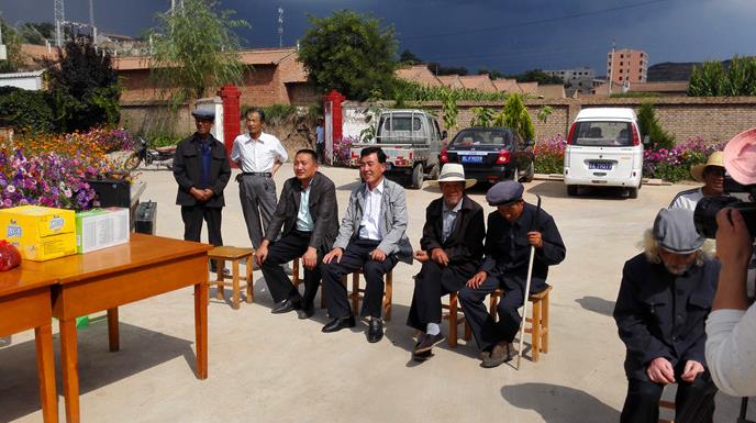 庄浪县&ldquo;秦之声&rdquo;秦腔队敬老院慰问演出