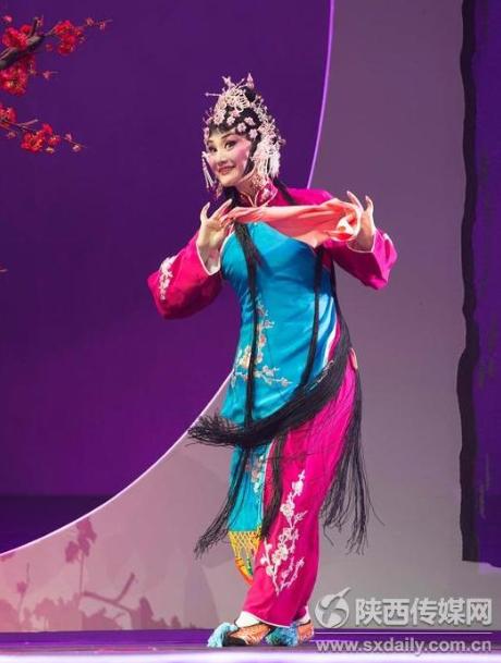 李梅唱响秦腔版&ldquo;人鬼情未了&rdquo;