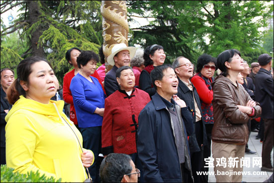 秦声飞扬栏目宝鸡赛区争霸赛开幕