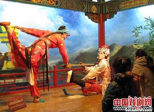 中国秦腔博物馆春节迎客