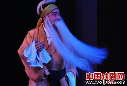 秦腔《黄堡窑》中老生髯口功夫片段