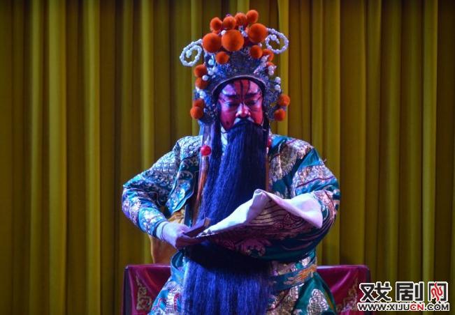 天水市秦腔剧团在北京北普陀演出&mdash;&mdash;出五关剧照
