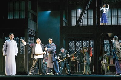 秦腔大戏《易俗社》在西安易俗大剧院精彩亮相