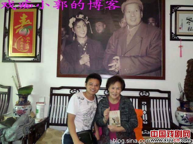 拜访著名秦腔表演艺术家肖玉玲老师