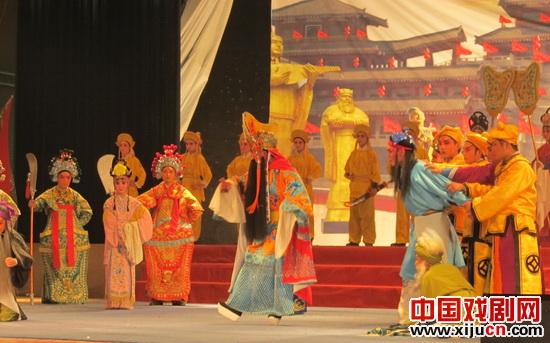 秦腔《咸阳桥》展演
