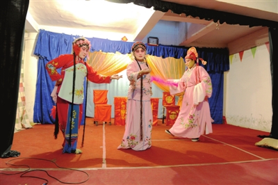 &ldquo;地下&rdquo;秦腔剧团 虽非专业也有模有样