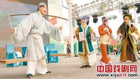 蝶恋花舞台上演秦腔折子戏