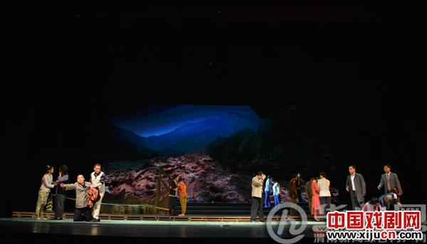 渭南市秦腔剧团新排秦腔现代戏《家园》在西安易俗大剧院上演