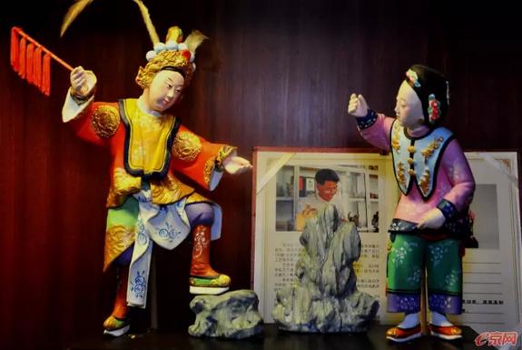 潮州大吴泥塑：潮剧及民俗故事人物