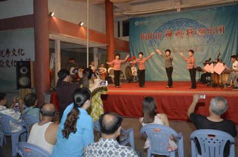 潮剧爱好者自编自演《大脊岭上壮歌扬》庆祝建党94周年