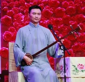 苏州吴中评弹团带来古典传统剧《双金花》
