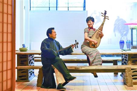 周红徐惠新耗时五年打造海派&ldquo;文化评弹&rdquo;