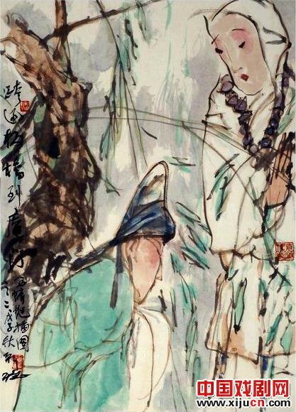 潘裕钰巧画&ldquo;蒋派&rdquo;评弹经典