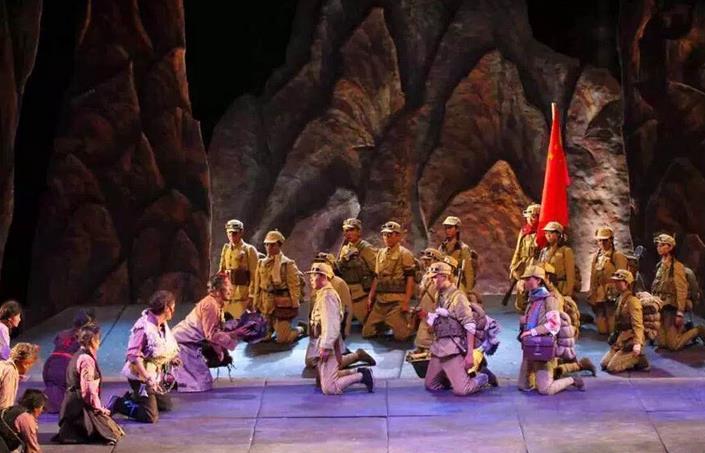 大型话剧《解放，解放！》公益性演出