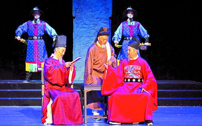 大型历史话剧《大明四臣相》亮相艺都大剧院