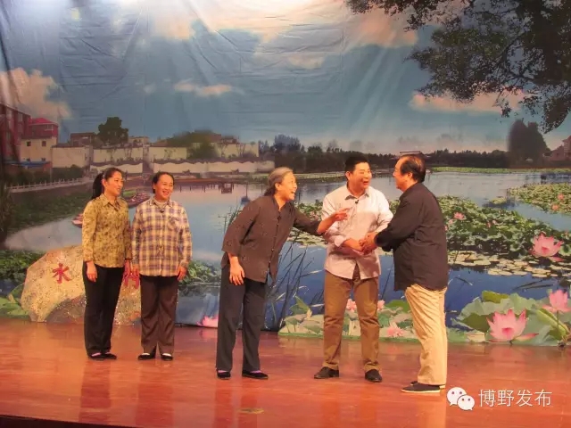 话剧《大淀》在博野演出