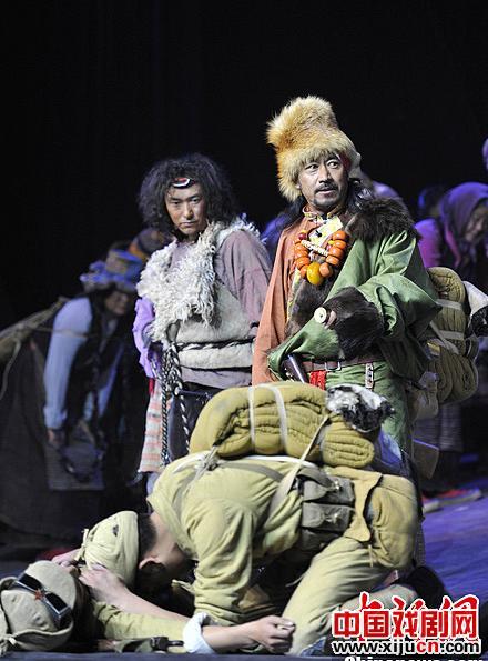 大型民族话剧《解放 解放》精彩亮相