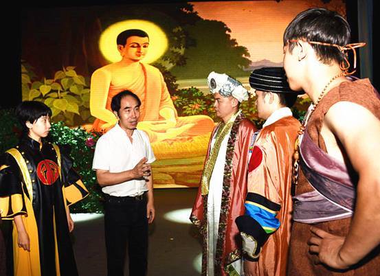 著名编导王鹏博巨作话剧《佛祖释迦摩尼》京城首演