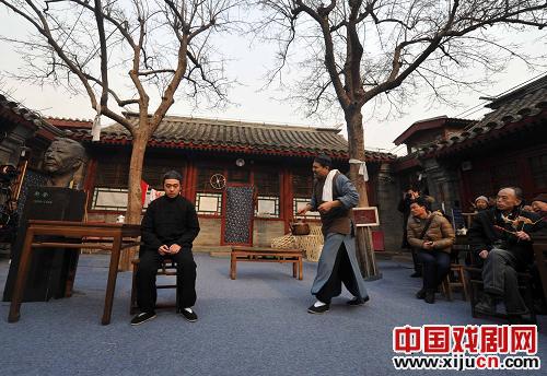 话剧《老舍和我》上演