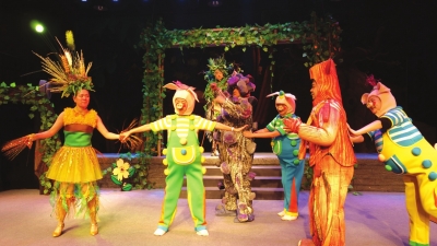 经典童话儿童剧《小猪快跑》&ldquo;甘话60剧场&rdquo;连演3天