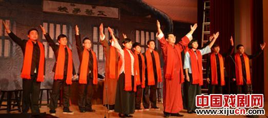 原创独幕话剧《蔡和森的布里梦》上演