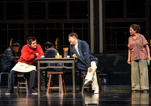 李浩天与高亚麟话剧《银锭桥》飙戏