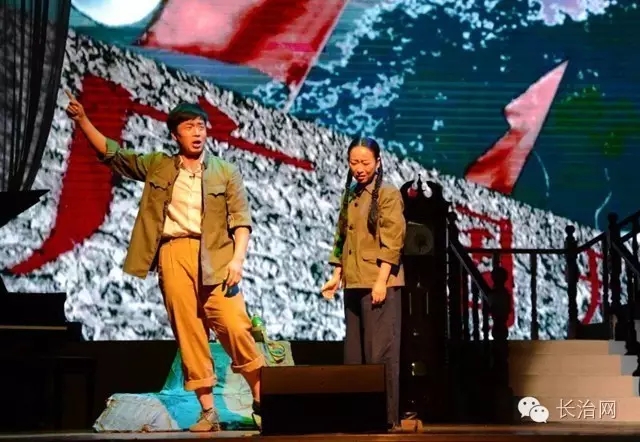 大型当代反腐话剧《黑瞳》首次试演