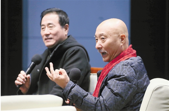 陈佩斯、杨立新来杭州为《戏台》作秀