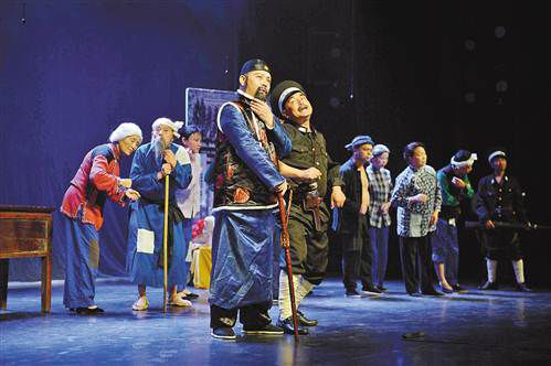 大型历史题材话剧《最高机密》上演