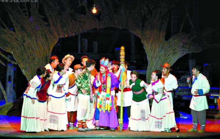 话剧《巴交龙布》首演