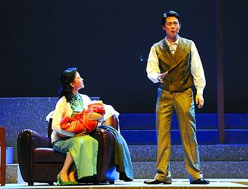 话剧《钱学森》首演