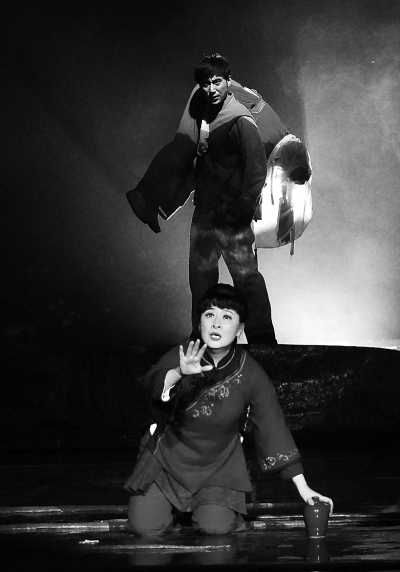 历史的沉吟 人民的长歌&mdash;&mdash;看话剧《淮河新娘》