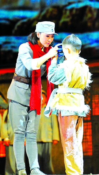 《延安保育院》今日在京演出