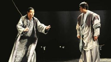 濮存昕，高亚麟共同出演话剧《说客》