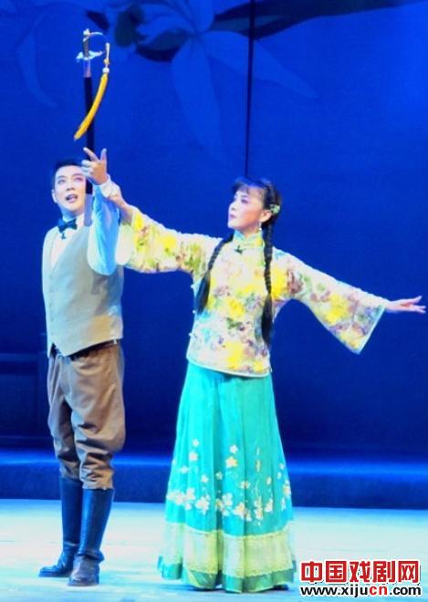 黄梅戏历史剧《惊天一兰》桐城公演