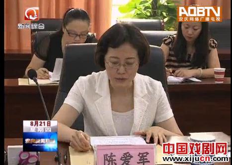 2014年安庆&ldquo;十一&rdquo;黄梅戏展演周召开第一次调度推进会