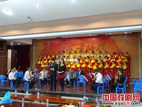 红河州业余黄梅戏艺术总团成立