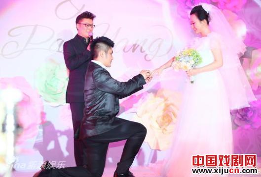 潘长江女儿潘阳嫁武石磊举行婚礼