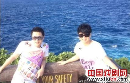 小沈阳携妻子齐赴塞班岛度假
